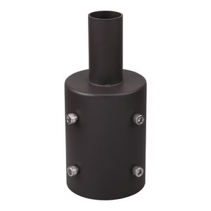 MOUNTINGS, AUXILIARY PRODUCTS, TENON ADAPTOR, ROUND, 5’’ TO 2 3/8’’, BRONZE (FOR FL- MOUNTS)