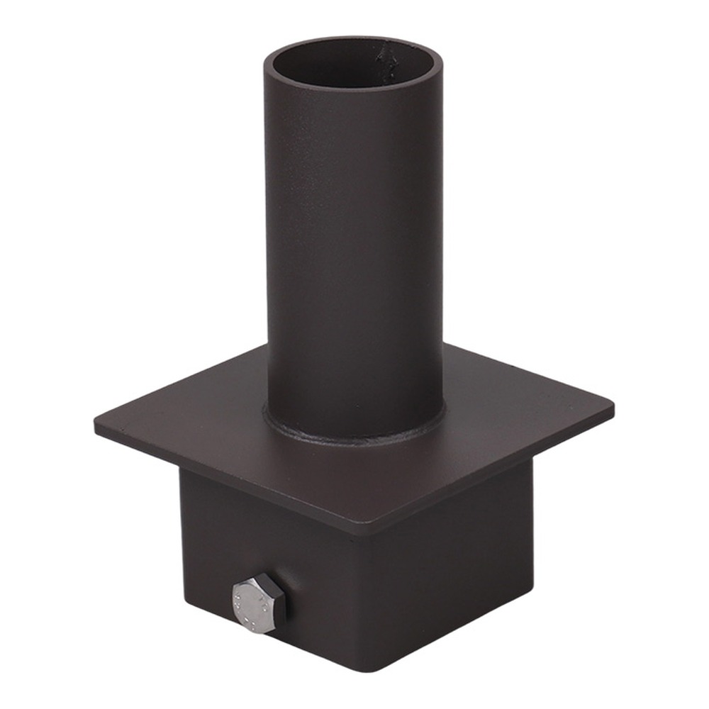 MONTAGES - PRODUITS AUXILIAIRES - ADAPTATEUR TENON CARRÉ - 4 PO À 2 3/8 PO - BRONZE (POUR SUPPORTS FL)