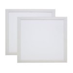 [2pk] Panel light 2x2' 40-36-30-25-20W 120-347V 35-40-50K white frost dim 0-10V