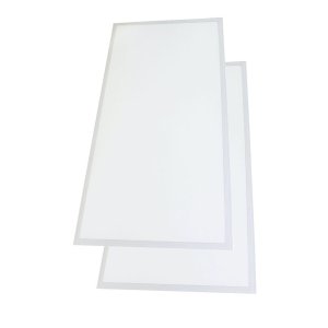 [2pk] Panel light 2x4' 50-45-40-30-25W 120-347V 35-40-50K white frost dim 0-10V
