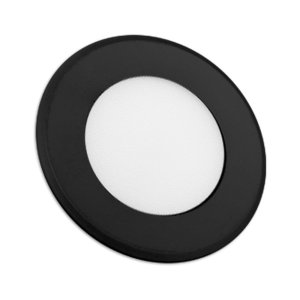 LUMINAIRE LED POUR ARMOIRE 2W 12V 2 FILS 4000K 200 LUMENS - ACIER BROSSÉ | LUMIFARO PL-44010-40K-BS