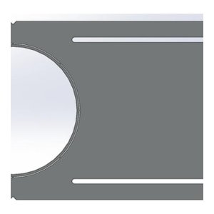 PLAQUE DE DÉCOUPE 6" COMPATIBLE EDA-SP - RGD-SP3 - RGD-CDR - RGD-CDR/A - SEL-SP/FR