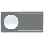 PLAQUE DE DÉCOUPE 6" COMPATIBLE EDA-SP - RGD-SP3 - RGD-CDR - RGD-CDR/A - SEL-SP/FR