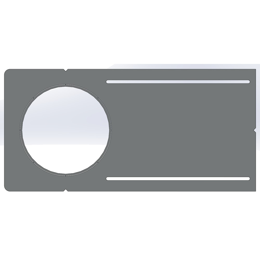 PLAQUE DE DÉCOUPE 6" COMPATIBLE EDA-SP - RGD-SP3 - RGD-CDR - RGD-CDR/A - SEL-SP/FR