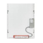 Panneau 1x4 + batterie de secours d'urgence (CCT variable) - 25-30-35W 4550 Lumens - Gradable - 120-347...