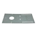 PREMOUNTING 13" LONG - 1" HOLE SIZE PLATE FOR RECESSED LED