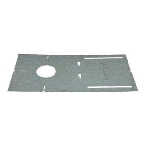 PLAQUE DE PRÉMONTAGE 13 PO - TROU DE 1 PO POUR LED ENCASTRÉE