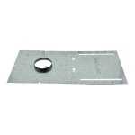 PREMOUNTING 13" WITH LIP - 1" HOLE SIZE PLATE FOR RECESSED LED