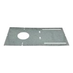 PLAQUE DE PRÉMONTAGE 13 PO - TROU DE 2 PO POUR LED ENCASTRÉE