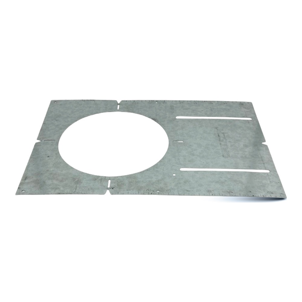 PLAQUE DE PRÉMONTAGE 13 PO DE LONG - TROU DE 6 PO POUR LUMINAIRE LED ENCASTRÉ