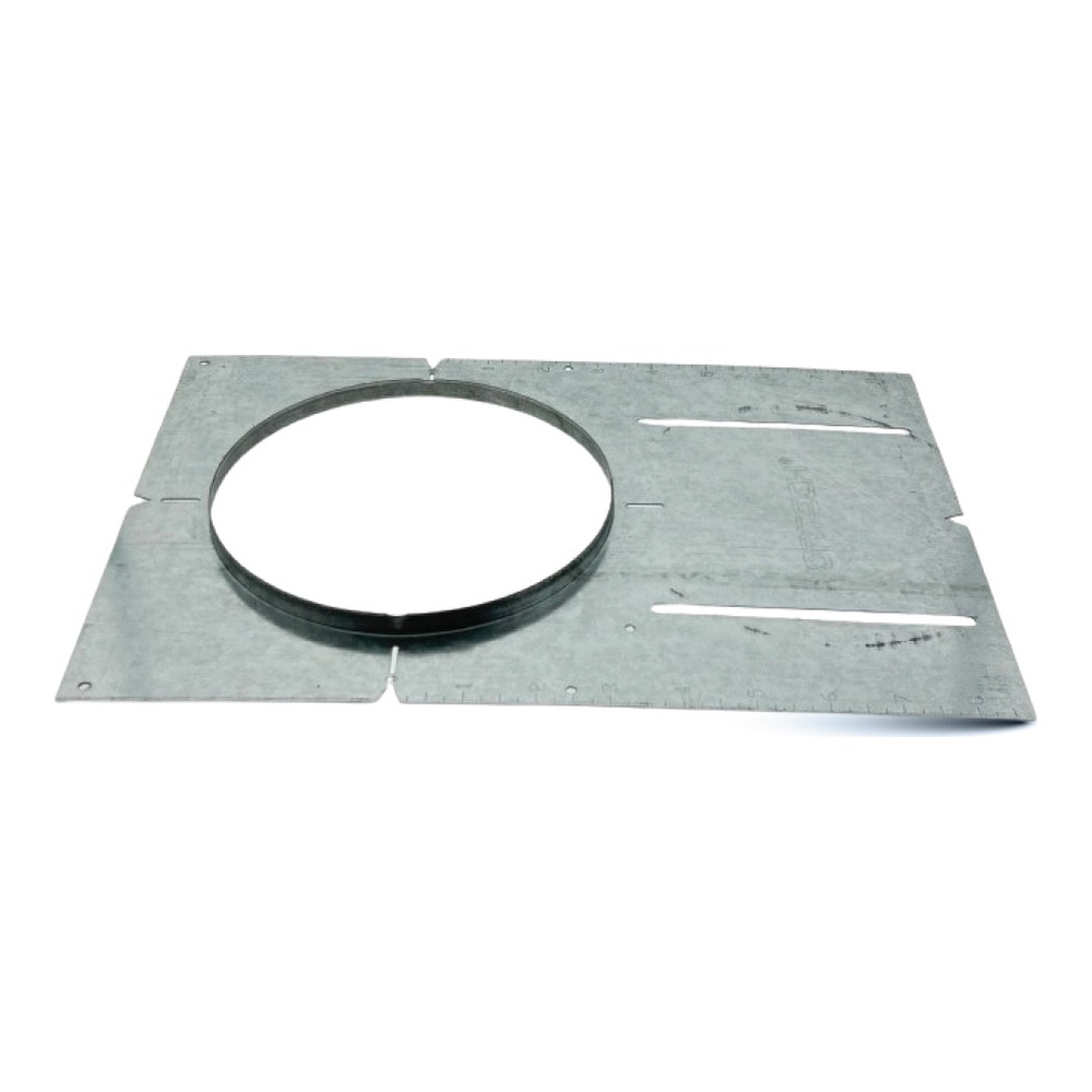 PLAQUE DE PRÉMONTAGE 13 PO AVEC REBORD - TROU DE 6 PO POUR LED ENCASTRÉE