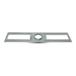 PLAQUE DE PRÉMONTAGE 26" AVEC REBORD - TROU DE 3" POUR LED ENCASTRÉE