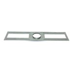 PREMOUNTING 26" WITH LIP, 3.5" HOLE SIZE PLATE FOR RECESSED LED COMPATIBLE W/ SLIM-RG3-5CCT & SLIM-RG4-5CCT