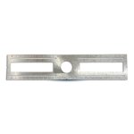 PLAQUE DE PRÉMONTAGE 26 PO LONGUEUR - TROU 2 PO POUR LED ENCASTRÉE