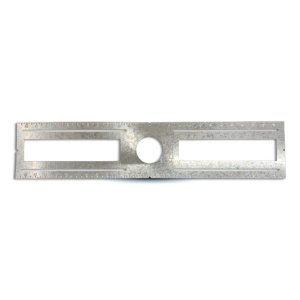 PLAQUE DE PRÉMONTAGE 26 PO LONGUEUR - TROU 2 PO POUR LED ENCASTRÉE