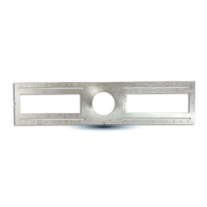 PLAQUE DE PRÉ-MONTAGE 26 PO - TROU 3 -5 PO POUR LED ENCASTRÉE – COMPATIBLE SLIM-RG3-5CCT ET SLIM-RG4-5CCT