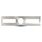 PLAQUE DE PRÉ-MONTAGE 26 PO - TROU DE 4 -5 PO POUR LUMINAIRE LED ENCASTRÉ COMPATIBLE AVEC SLIM4-5CCT ET SLIM4FR-5CCT