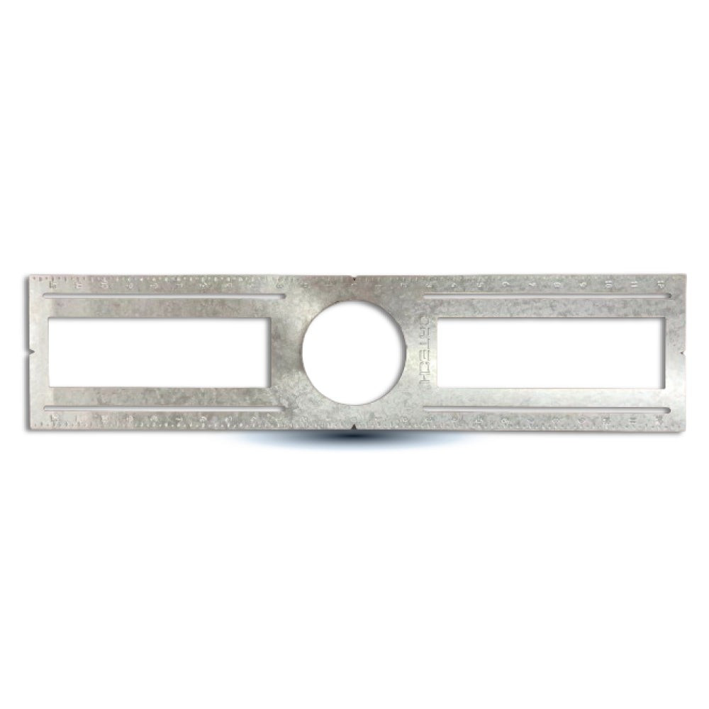 PLAQUE DE PRÉ-MONTAGE 26 PO - TROU DE 4 -5 PO POUR LUMINAIRE LED ENCASTRÉ COMPATIBLE AVEC SLIM4-5CCT ET SLIM4FR-5CCT