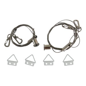 PLS STANDARD PANEL LIGHT, PANELS/TROFFERS, ACCESSORIES, 4FT HANGING LENGTH SUSPENSION KIT (FOR ALL PLS AND PLP)
