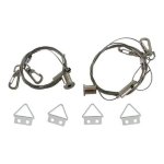 PLS Standard Panel Light - Panels/Troffers - Accessories - 8ft Hanging Length Suspension Kit (for all PLS and PLP)