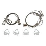 PLS STANDARD PANEL LIGHT, PANELS/TROFFERS, ACCESSORIES, 8FT HANGING LENGTH SUSPENSION KIT (FOR ALL PLS AND PLP)