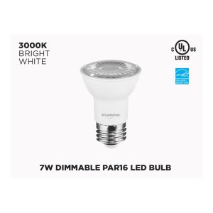 7W PAR16 DIMMABLE SMD LED LIGHT BULB