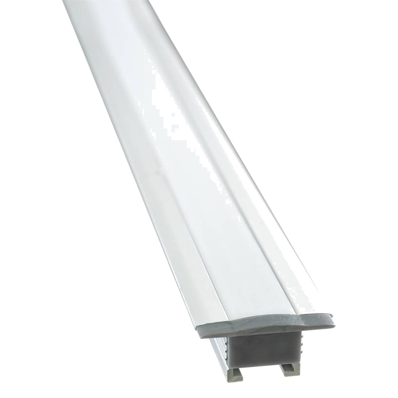 ALUMINIUM EXTRUSION | RECESSED | WITH ACCESSORIES | 8FT KIT | WHITE