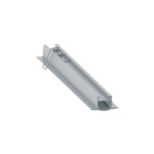 Aluminium Extrusion - Recessed - With Accessories - 8ft Kit - Frosted