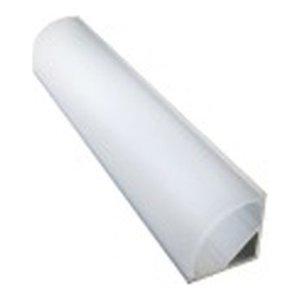 Aluminium Extrusion - V - With Accessories - 8ft Kit - White