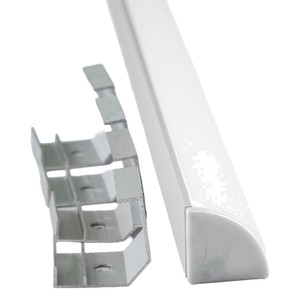 ALUMINIUM EXTRUSION | V | WITH ACCESSORIES | 8FT KIT | FROSTED