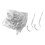 HOOK AND CHAIN MOUNTING KIT - INCLUDES 2 S-HOOKS - 2 LINK CHAINS OF 1.05 M AND 2 WOOD SCREWS WITH