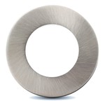 SUPERSLIM LED PUCK LIGHT, 2.2W, 150LMN 12V DC, DIMMABLE, SATIN NICKEL TRIM, INDOOR ONLY - 5000K