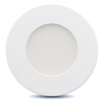 LUMINAIRE PUCK LED SUPERSLIM 2.2W - 150 LM - 12V CC - GRADABLE - CADRE BLANC - USAGE INTÉRIEUR SEULEMENT - 3000K