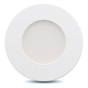 SUPERSLIM LED PUCK LIGHT 2.2W, 150LMN 12V DC, DIMMABLE, WHITE TRIM, FOR INDOOR USE ONLY - 5000K