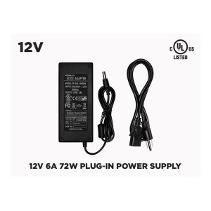 12V 6A (72W) CLASS 1 POWER SUPPLY
