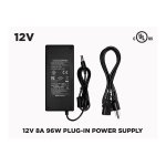 12V 8A (96W) POWER SUPPLY - CLASS 1