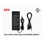 24V 4.75A (114W) POWER SUPPLY - CLASS 1