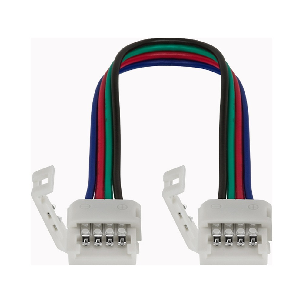 RGB LED STRIP CONNECTORS: QUICK CONNECT TO QUICK CONNECT