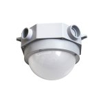 Marine light 6" 25W 100-277V 50K grey frost dim 0-10V DLC Standard - DLC ID S-KSNZC9 - 3 -362 Lumens