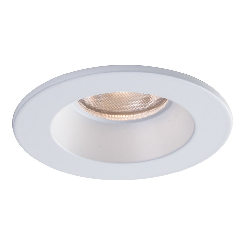 2" LUNA LED ROUND FIXED COLOR SELECTABLE RECESSED FIXTURE - RA2-7F-90WH