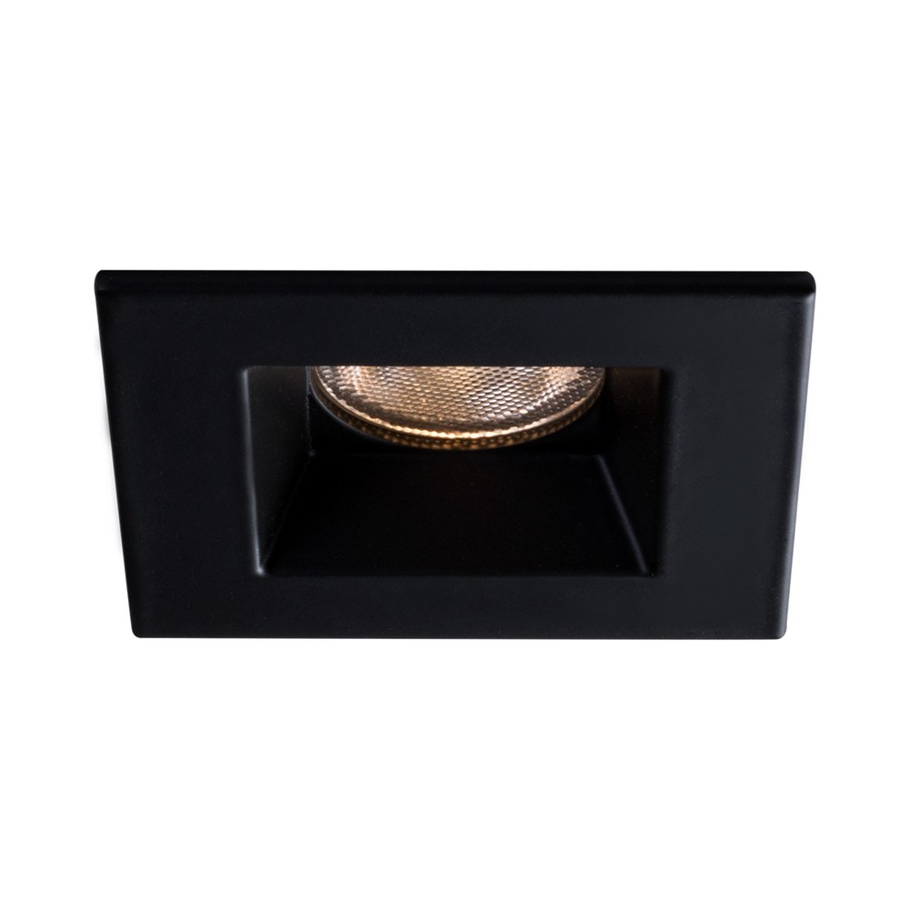 2" LUNA LED SQUARE FIXED COLOR SELECTABLE RECESSED FIXTURE - RA2S-7F-90BK