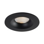 3.5" LUNA LED ROUND RECESSED FIXTURE - RA35-12F-90BK