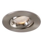 3.5" LUNA LED ROUND RECESSED FIXTURE - RA35-12G-DTW-90BN
