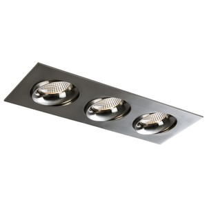 3.5" LUNA LED LINEAR GIMBAL COLOR SELECTABLE RECESSED FIXTURE - RA35M-3L-9G-90BN