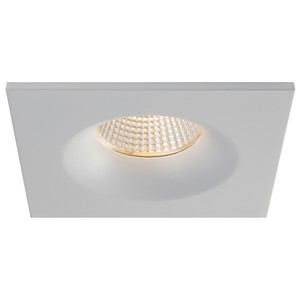 3.5" LUNA LED SQUARE RECESSED FIXTURE - RA35S-12F-27K-90WH