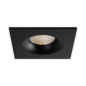 3.5"LUNA SQ FIXED - 12W - 90CRI 27K-50K - IC - WETLOC - ESTAR - T24 - DIM - BK - RA35S-12F-90BK