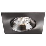 3.5" LUNA LED SQUARE REGRESSED GIMBAL RECESSED FIXTURE - RA35S-12RG-DTW90BN