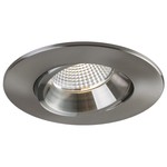 4" LUNA LED ROUND REGRESSED GIMBAL RECESSED FIXTURE - RA4-12RG-90BN