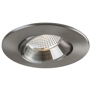 4" LUNA LED ROUND REGRESSED GIMBAL RECESSED FIXTURE - RA4-12RG-90BN