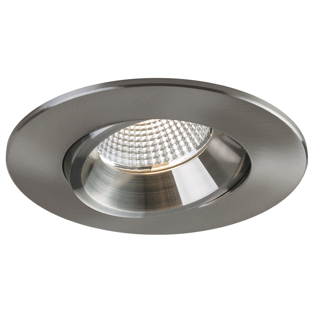 4" LUNA LED ROUND REGRESSED GIMBAL RECESSED FIXTURE - RA4-12RG-90BN